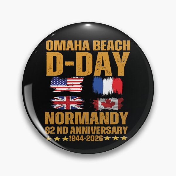 Item preview, D-Day 82nd Anniversary Operation Overlord Normandy 1944 Historical Tribute designed and sold by BOUCHERIT amine.