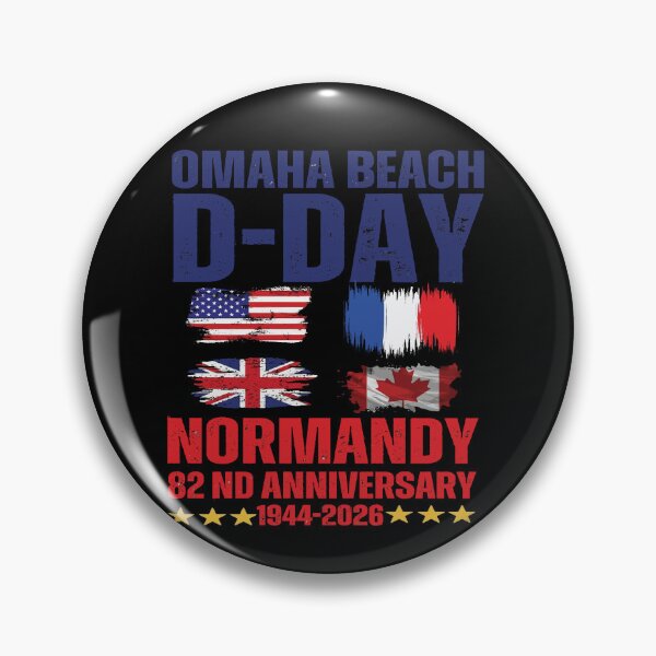 Item preview, D-Day 82nd Anniversary Operation Overlord Normandy 1944 Historical Tribute designed and sold by BOUCHERIT amine.