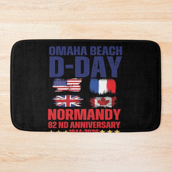 Item preview, D-Day 82nd Anniversary Operation Overlord Normandy 1944 Historical Tribute designed and sold by BOUCHERIT amine.