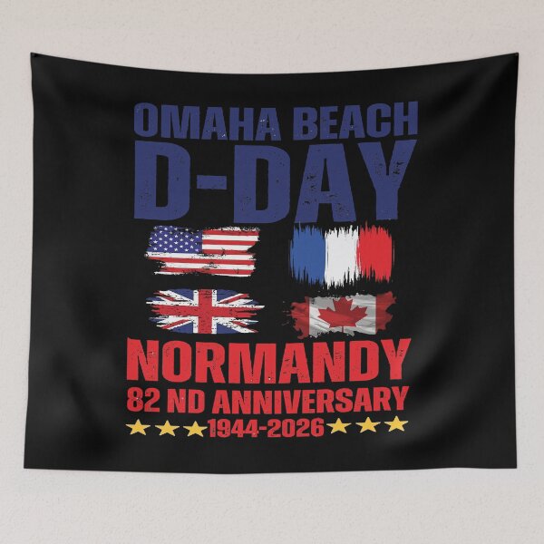 Item preview, D-Day 82nd Anniversary Operation Overlord Normandy 1944 Historical Tribute designed and sold by BOUCHERIT amine.