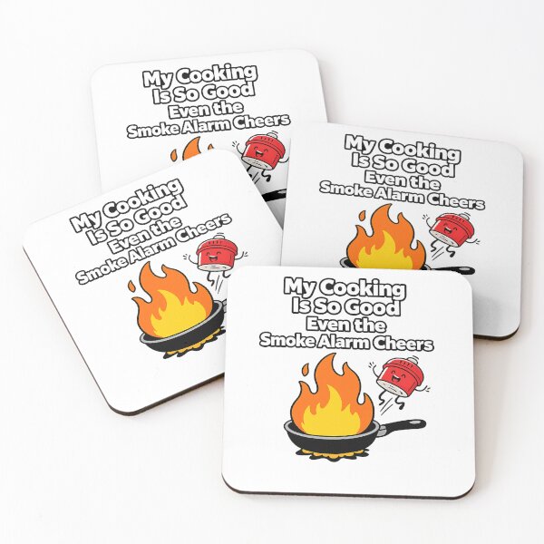 Item preview, My Cooking Is So Good Even the Smoke Alarm Cheers Funny Cooking designed and sold by KP Creative Co.