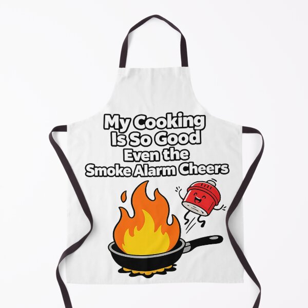 Item preview, My Cooking Is So Good Even the Smoke Alarm Cheers Funny Cooking designed and sold by KP Creative Co.