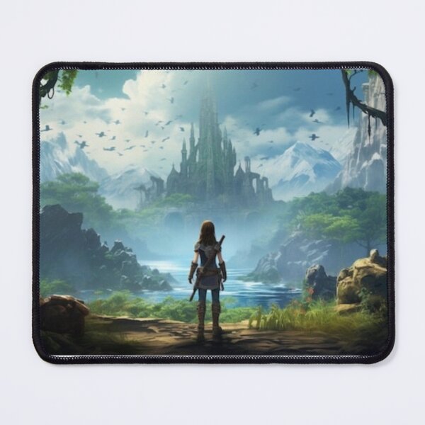 Item preview, Epic Fantasy Adventure Landscape designed and sold by EchoWave11.