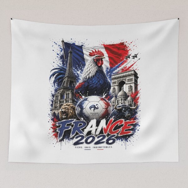 Item preview, France 2026 Soccer Fan T-Shirt – French Rooster Football Supporter Tee, Patriotic France Fan Shirt, Vintage National Team Graphic designed and sold by al21ex.