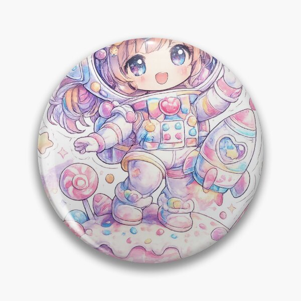 Item preview, Candy Planet Explorer – Space Adventure Sticker designed and sold by blossomfun.