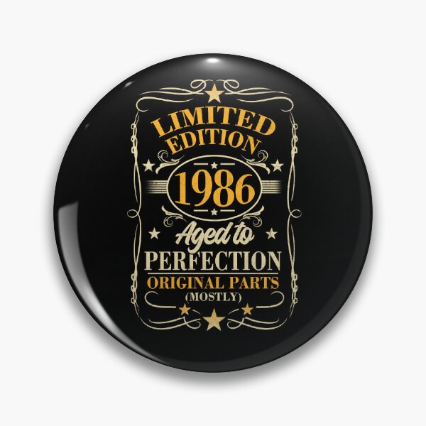Item preview, Vintage 1986 Aged to Perfection, 40th Birthday Retro Gift designed and sold by FernaRoje.
