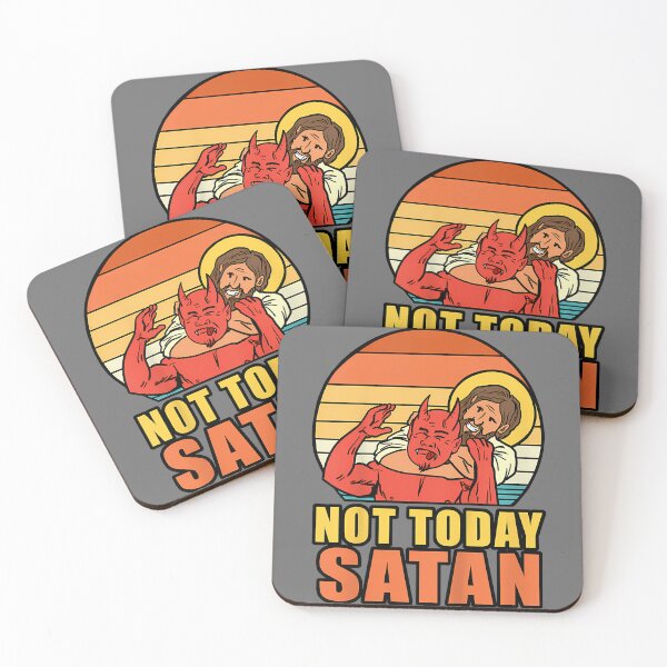 Item preview, Not Today Satan designed and sold by KristineLi.