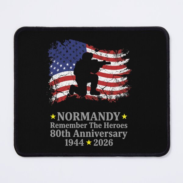 Item preview, D-Day 82nd Anniversary Operation Overlord Normandy 1944 Historical Tribute designed and sold by BOUCHERIT amine.