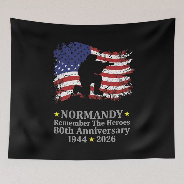 Item preview, D-Day 82nd Anniversary Operation Overlord Normandy 1944 Historical Tribute designed and sold by BOUCHERIT amine.