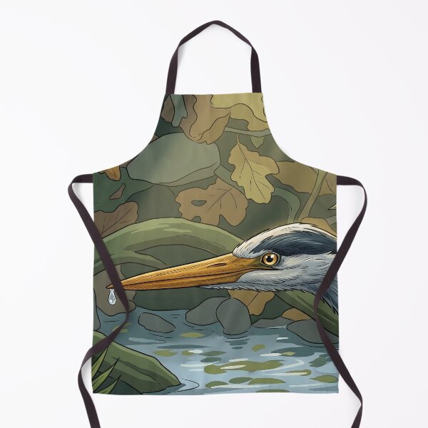 Item preview, Grey Heron by the Stream designed and sold by henkephotoart.