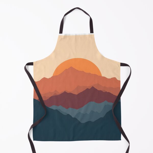 Item preview, Colorful Abstract Wave Layers Minimal Art designed and sold by Luna-Flow.