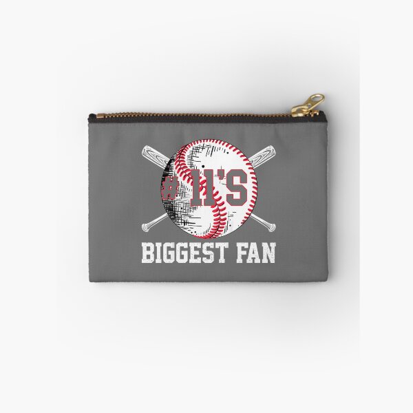 Item preview, Number 11 Baseball Biggest Fan Mom Dad Sports Support Family designed and sold by KristineLi.