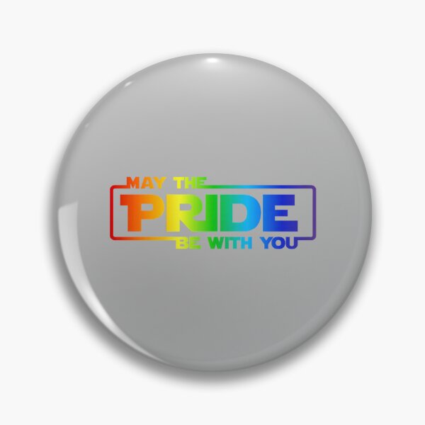 Item preview, Gay Pride LGBT Ally May The Pride Be with You Rainbow Men designed and sold by mjohnson9.