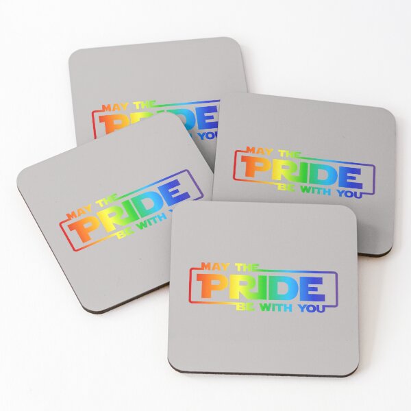 Item preview, Gay Pride LGBT Ally May The Pride Be with You Rainbow Men designed and sold by mjohnson9.
