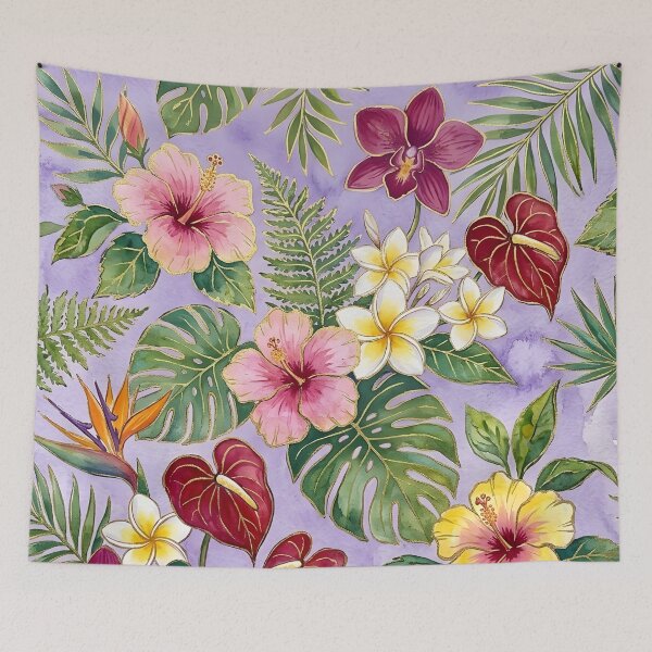 Item preview, Tropical Flowers designed and sold by GraphicsClub.