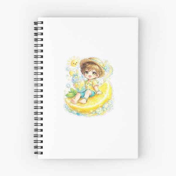 Item preview, Lemonade Picnic Boy – Sunny Summer Kawaii Sticker designed and sold by blossomfun.