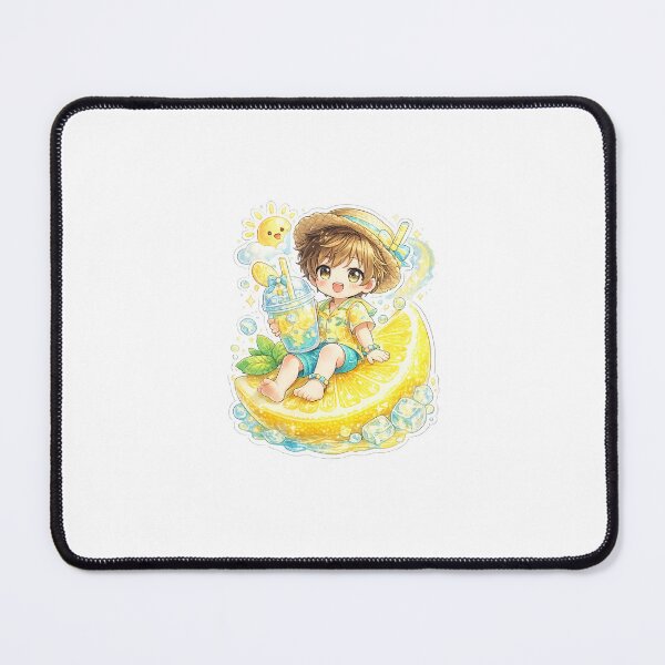 Item preview, Lemonade Picnic Boy – Sunny Summer Kawaii Sticker designed and sold by blossomfun.