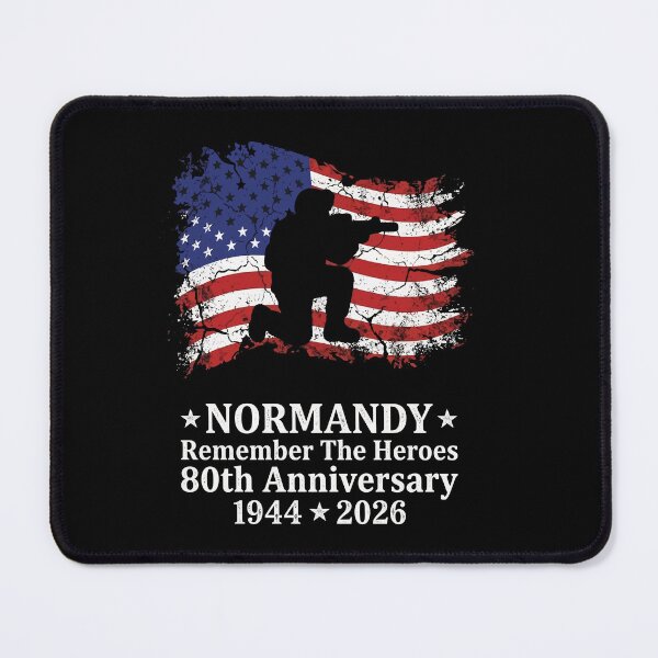 Item preview, D-Day 82nd Anniversary Operation Overlord Normandy 1944 Historical Tribute designed and sold by BOUCHERIT amine.