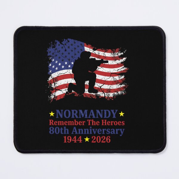 Item preview, D-Day 82nd Anniversary Operation Overlord Normandy 1944 Historical Tribute designed and sold by BOUCHERIT amine.