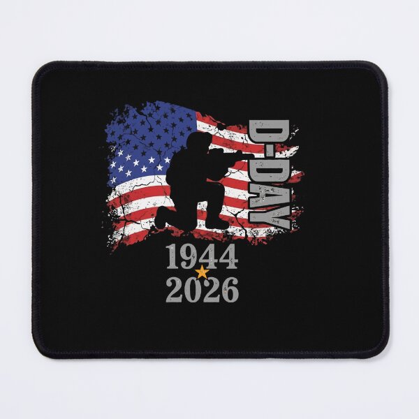 Item preview, D-Day 82nd Anniversary Operation Overlord Normandy 1944 Historical Tribute designed and sold by BOUCHERIT amine.