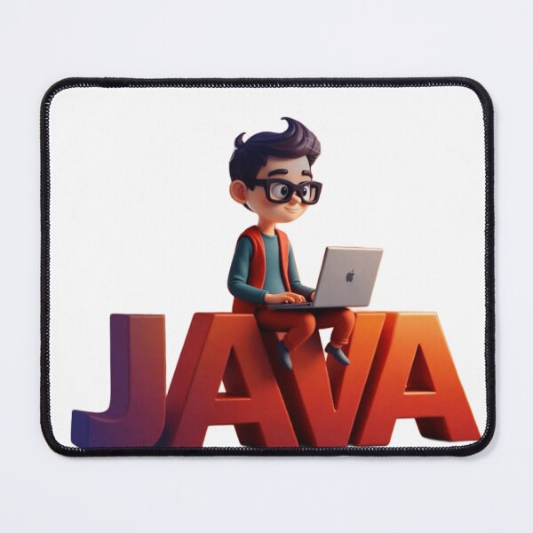 Item preview, Funny Java Coding Geek 3D Character designed and sold by GUINewAlex.