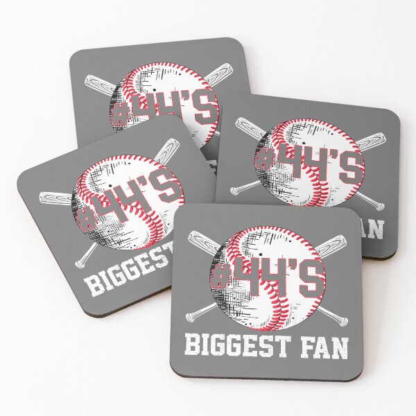 Item preview, Number 44 Baseball Biggest Fan Mom Dad Sports Support Family designed and sold by KristineLi.