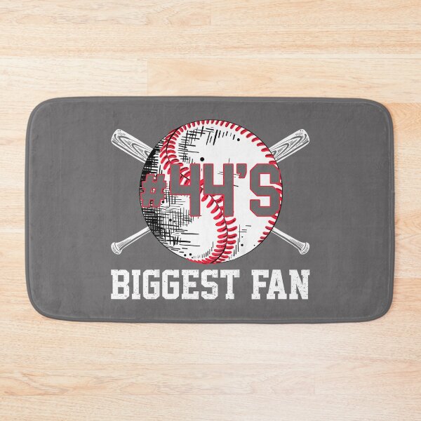 Item preview, Number 44 Baseball Biggest Fan Mom Dad Sports Support Family designed and sold by KristineLi.