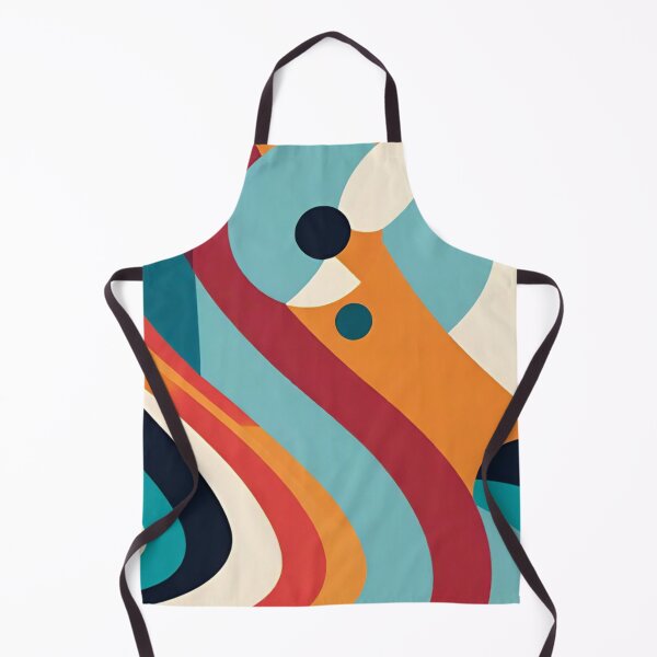 Item preview, Retro Mid-Century Modern Abstract Geometric Pattern designed and sold by AlxVel.