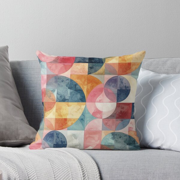 Item preview, Retro 60s Geometric Pastel Pattern designed and sold by thelivingrp.
