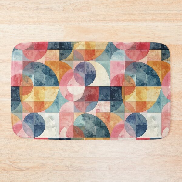 Item preview, Retro 60s Geometric Pastel Pattern designed and sold by thelivingrp.