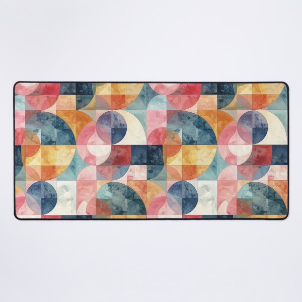 Item preview, Retro 60s Geometric Pastel Pattern designed and sold by thelivingrp.