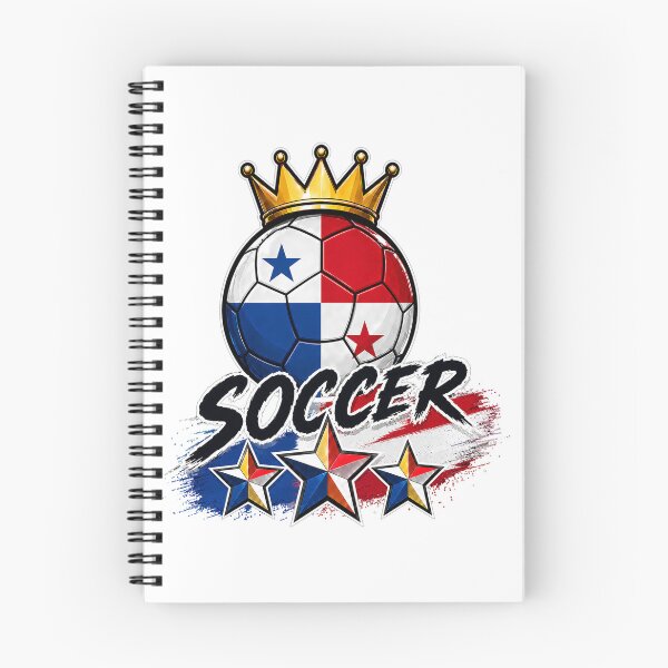 Item preview, Vintage Panama flag Crowned Soccer Ball designed and sold by QuiteOrbit.