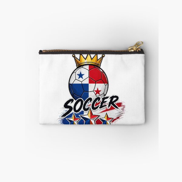 Item preview, Vintage Panama flag Crowned Soccer Ball designed and sold by QuiteOrbit.