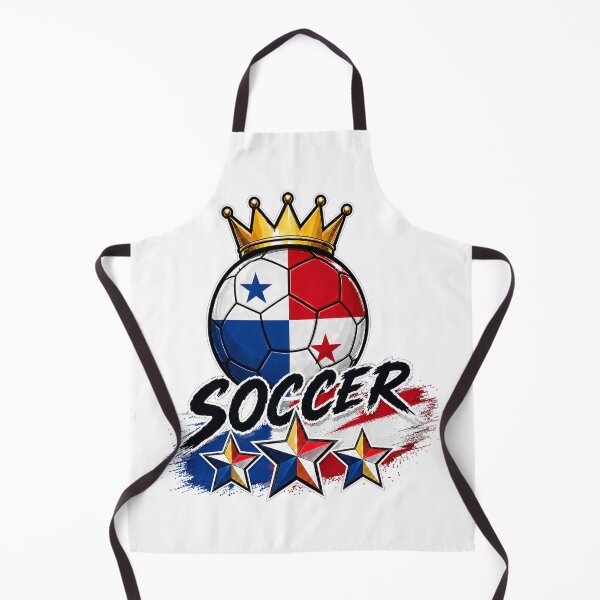 Item preview, Vintage Panama flag Crowned Soccer Ball designed and sold by QuiteOrbit.