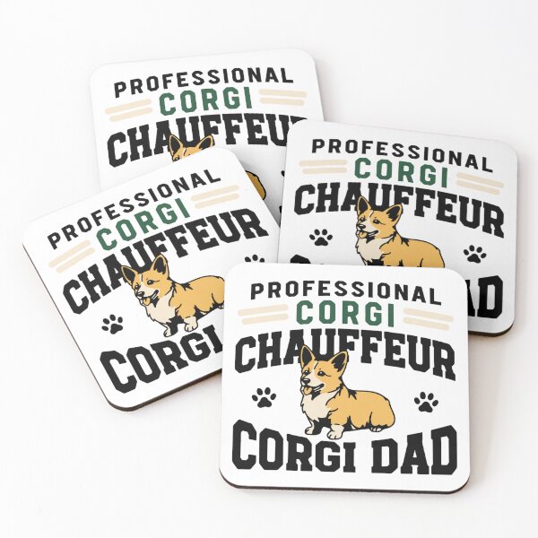 Item preview, Professional Corgi Chauffeur Corgi Corgi Dad Shirt designed and sold by tshirtpipeline.