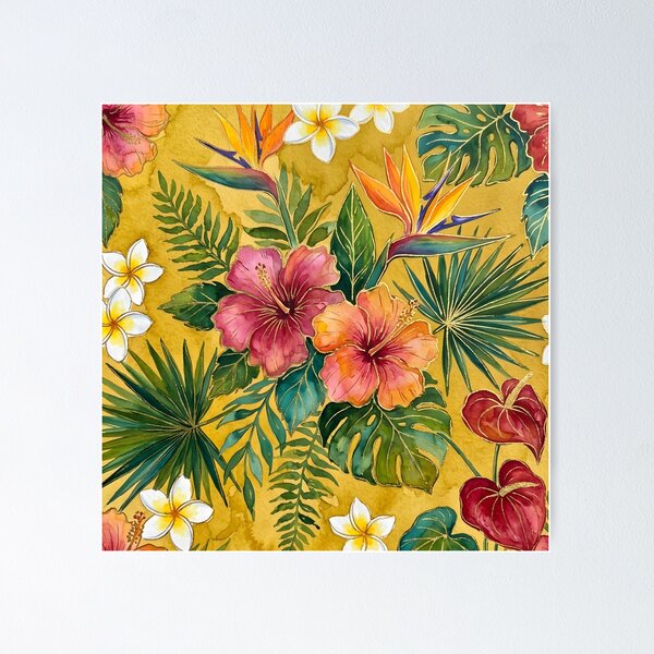 Item preview, Beach Flowers designed and sold by GraphicsClub.