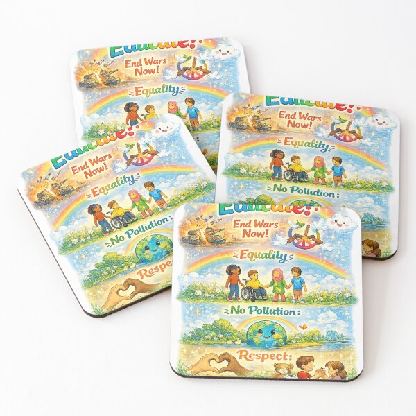 Item preview, Teach Kids Good Things – Educate for a Better World PNG | Peace Equality Respect Earth Education Art designed and sold by Hookesmode.