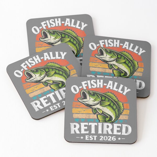 Item preview, O Fish Ally Retired 2026 Husband Dad Fishing Retirement 2026 designed and sold by KristineLi.