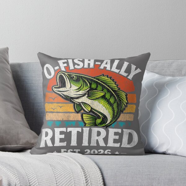 Item preview, O Fish Ally Retired 2026 Husband Dad Fishing Retirement 2026 designed and sold by KristineLi.