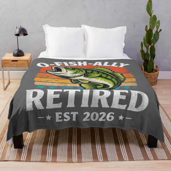 Item preview, O Fish Ally Retired 2026 Husband Dad Fishing Retirement 2026 designed and sold by KristineLi.