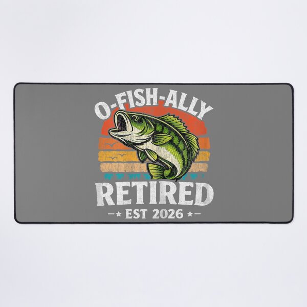 Item preview, O Fish Ally Retired 2026 Husband Dad Fishing Retirement 2026 designed and sold by KristineLi.