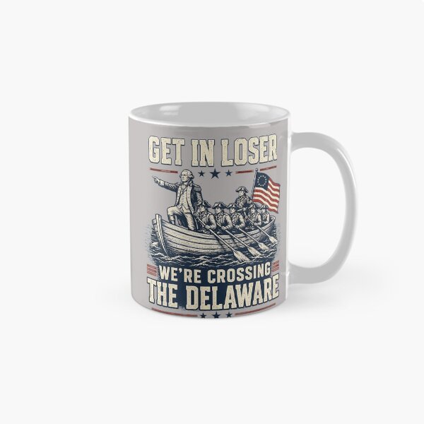 Item preview, Get in Loser We're Crossing The Delaware 4th of July Tank Top designed and sold by mjohnson9.