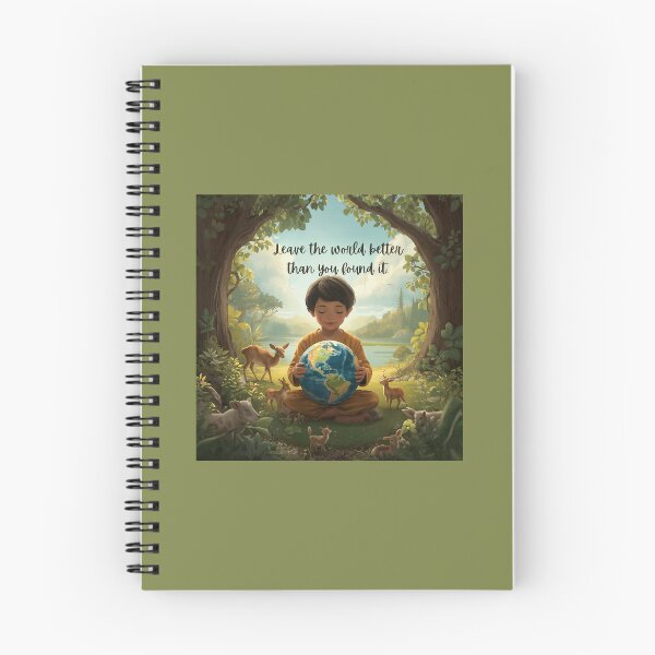 Item preview, Leave the World Better Than You Found it designed and sold by Nene Bird Designs.