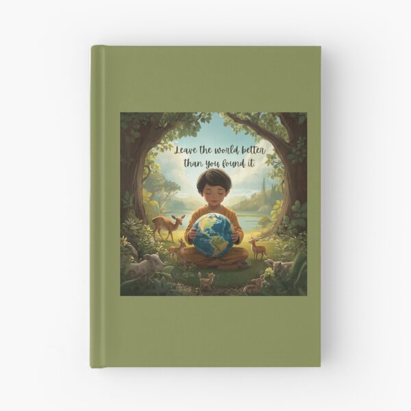 Item preview, Leave the World Better Than You Found it designed and sold by Nene Bird Designs.