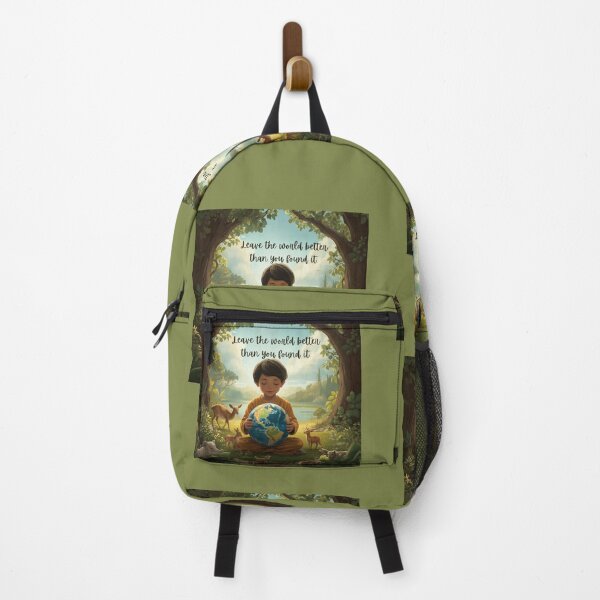 Item preview, Leave the World Better Than You Found it designed and sold by Nene Bird Designs.