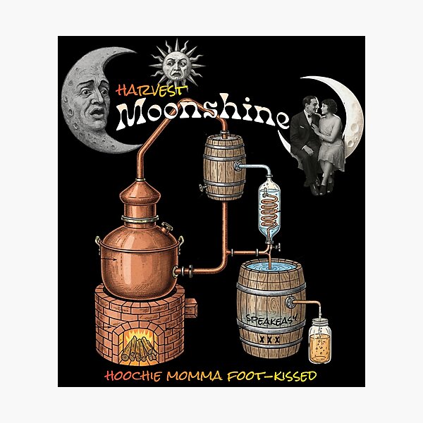 Item preview, HARVEST MOONSHINE designed and sold by BabaSoti.