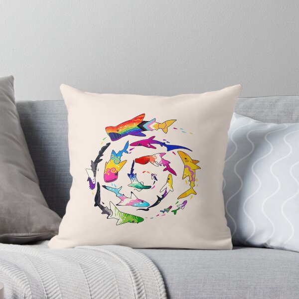 Item preview, Pride shark spiral - LGBTQ designed and sold by SilAchan.
