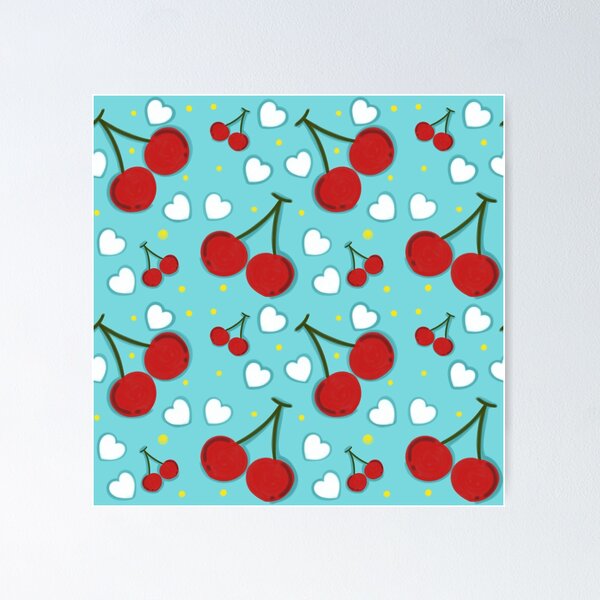Item preview, Cherry seamless pattern designed and sold by BEAMBER.