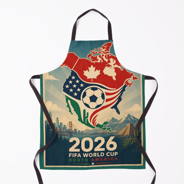 Item preview, North America 2026 Soccer Championship Old Style Poster designed and sold by Abeshinobi.