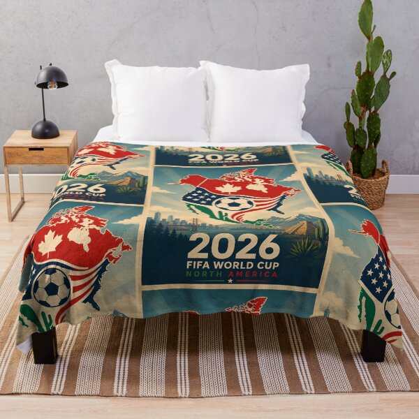 Item preview, North America 2026 Soccer Championship Old Style Poster designed and sold by Abeshinobi.